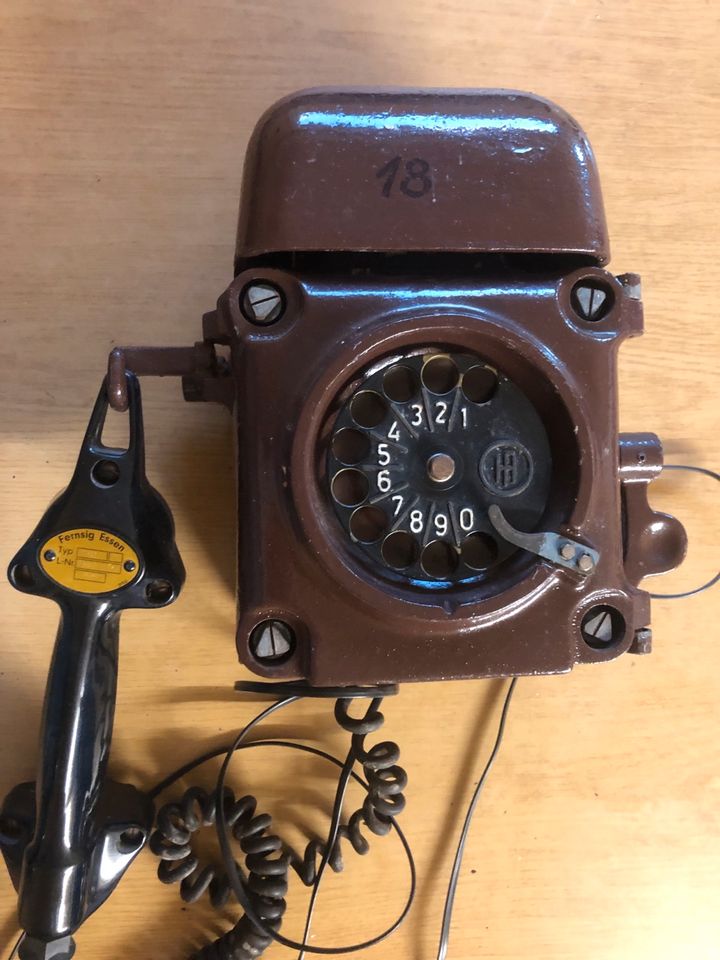 Grubentelefon siehe Bilder in Schellerten