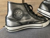 ❤️ Converse, Silber, Gr. 34, selten getragen, neuwertig ❤️ Niedersachsen - Wiesmoor Vorschau