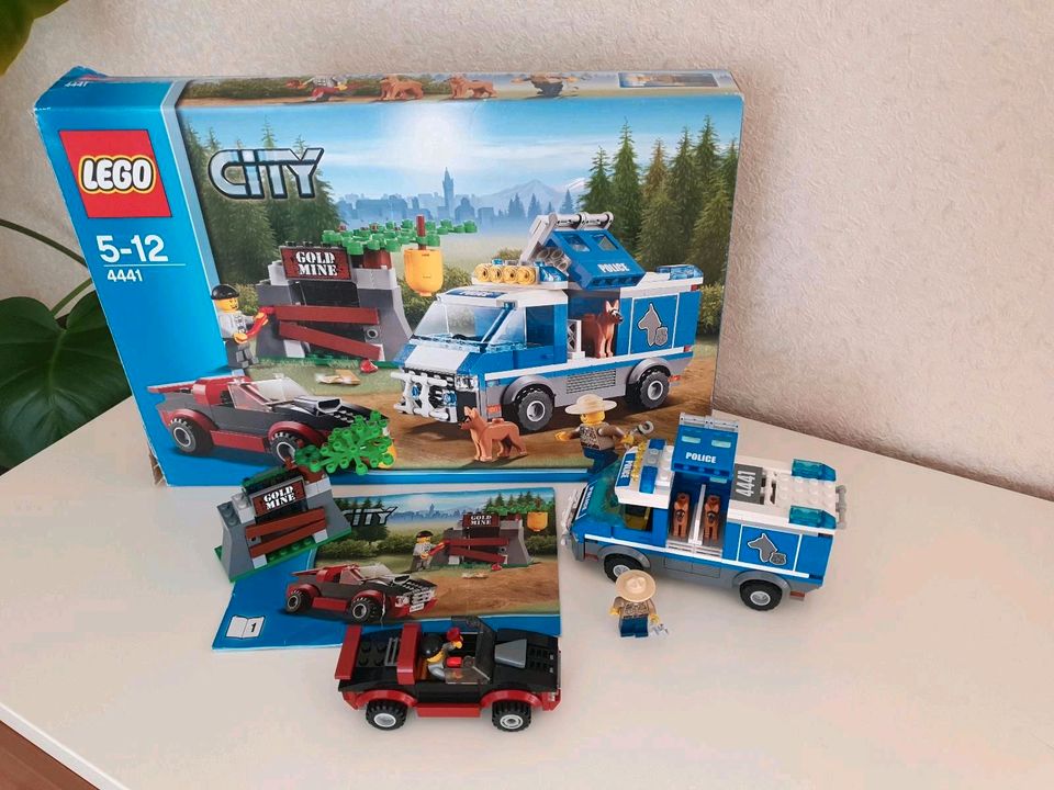 Lego City 4441 Polizeihundetransporter, komplett mit OVP in Langenberg