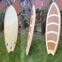 Custom Made Holz-Surfboard auch nach euren Wünschen Schleswig-Holstein - Büdelsdorf Vorschau