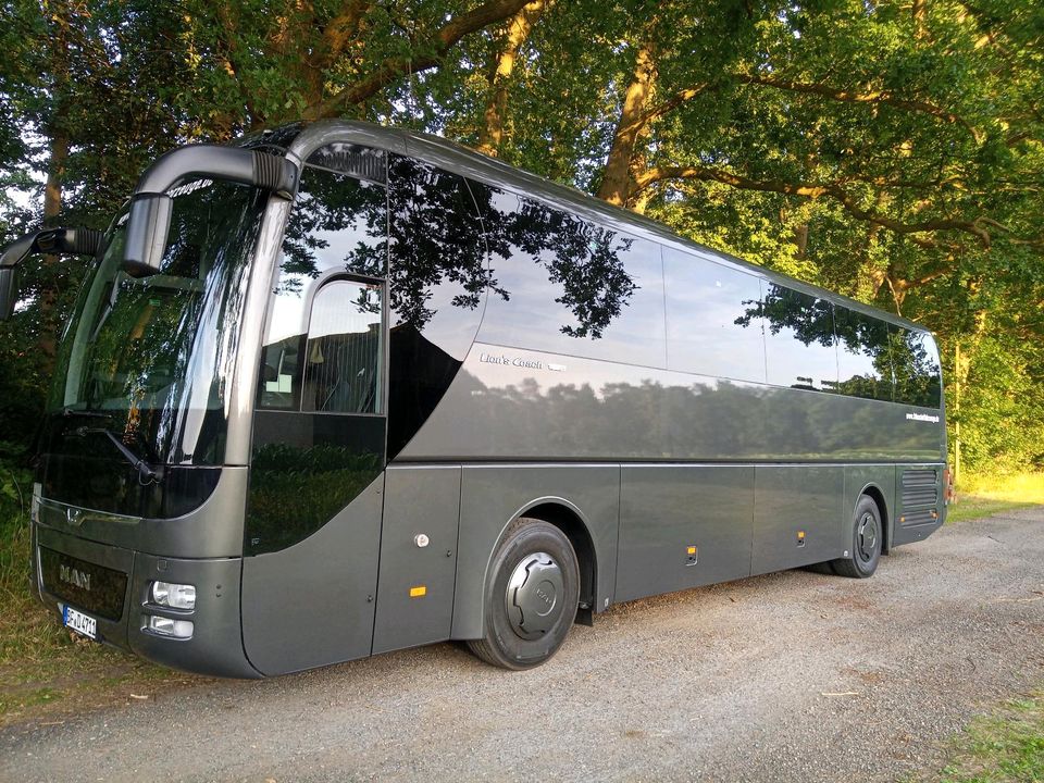 Fahrschulbus Fahrschul-Bus Fahrschule Bus Vermietung MAN Lions in Rheine