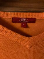 EDC orangener V-Ausschnitt Pullover Bayern - Neunkirchen am Sand Vorschau