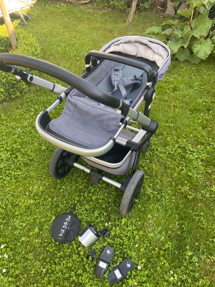 Joolz Day 3 Kinderwagen Grey + Zubehör + Echtleder Griffe 1500€ in Sachsenheim