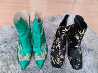 ZARA Satinstiefel, 1x getragen Essen - Bergerhausen Vorschau