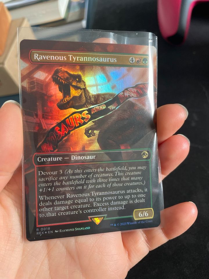 Magic the gathering Sammelkarte Ravenous Tyrannosaurus Foil in Hannover