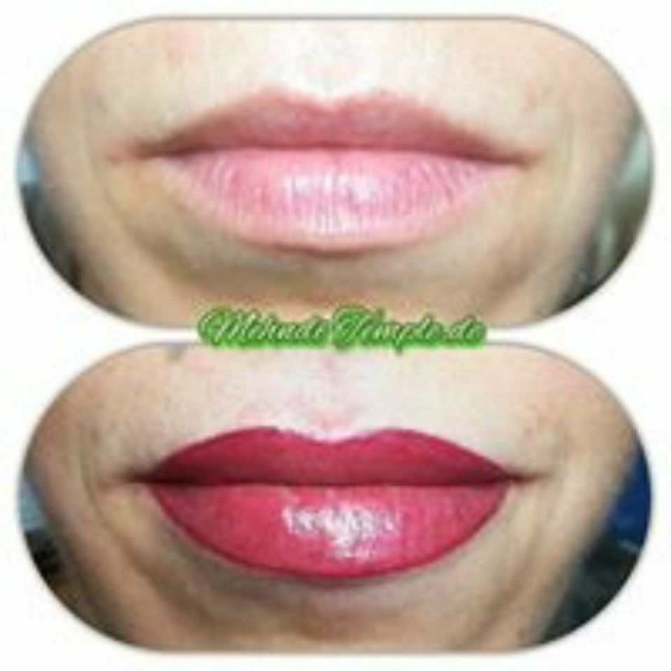 Lippen Permanent Make up in Salon in Hamburg Eppendorf in Hamburg