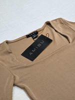 NewYorker kastiges Langarmshirt braun Größe S/36 neu Leipzig - Liebertwolkwitz Vorschau