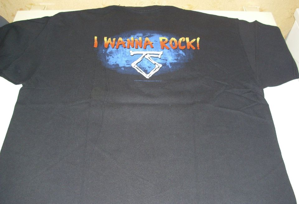 Twisted Sister – I Wanna Rock Shirt XXL Schwarz Band Motiv !! in Röderaue