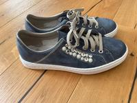 Rieker Damenschuhe blau mit Ziersteinen Gr 39 Bayern - Siegsdorf Vorschau