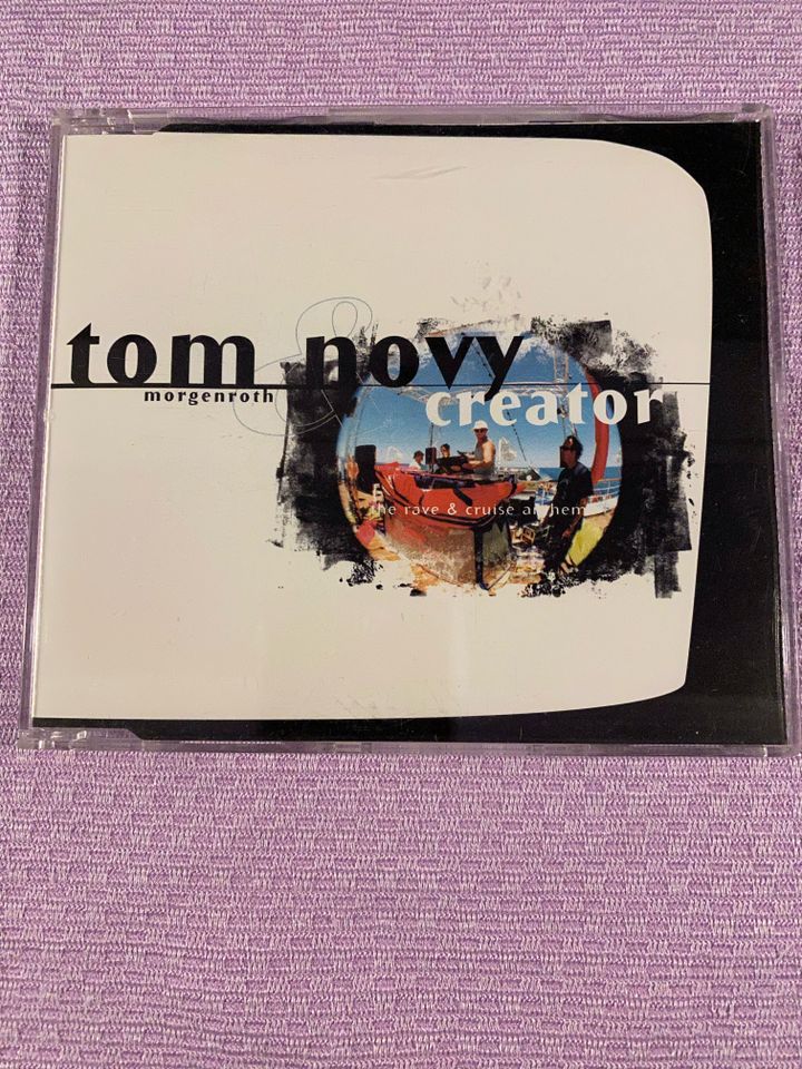 Tom Novy + Maxi-CD + Creator (1997, & Oliver Morgenroth) in Meppen