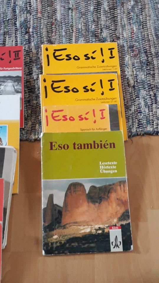 div. Spanischbücher / Texte + Grammatik in Darmstadt