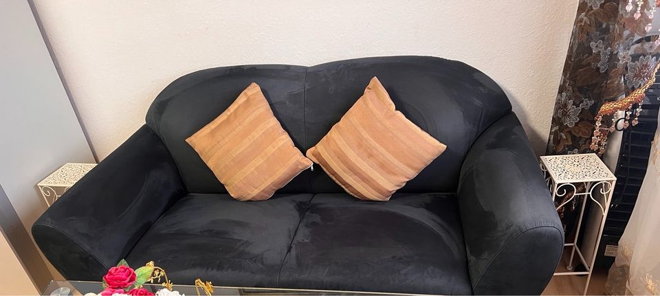 Sofa dunkelblau in Groß-Zimmern