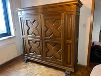 Schrank Wäscheschrank Kleiderschrank Massivholz Bayern - Rüdenhausen Vorschau