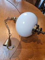 antike Lampe - Glasschirm - Messing - Vintage - Antik Niedersachsen - Damme Vorschau