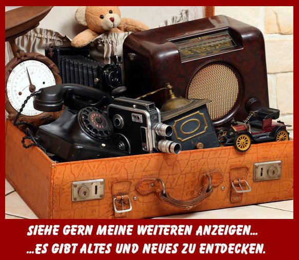Vintage alt Blech-Dose Reklame Reemtsma Dannemann Zigaretten-Etui in Schkeuditz