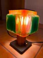 Tischlampe Brutalist-Stil Acryl Kupfer Design Vintage Nordrhein-Westfalen - Alfter Vorschau