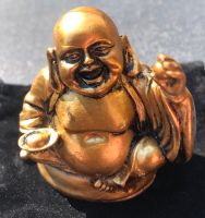 Glücksbuddha Buddha klein Sammlerstück neu mit Samtbeutel Nordrhein-Westfalen - Neuss Vorschau