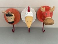 Kleiderhaken für Kinder „United Animals“ Holz/Pferd/Huhn/Elch Nordrhein-Westfalen - Oelde Vorschau