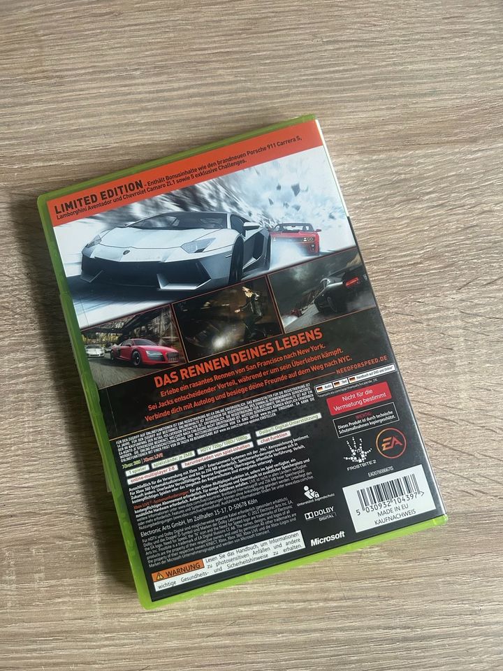 Need for Speed für die Xbox 360 in Leipzig