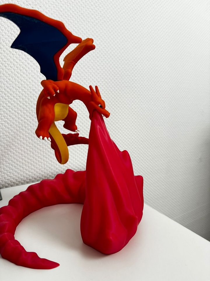 3D gedruckte Figur Glurak Pokémon in Hannover