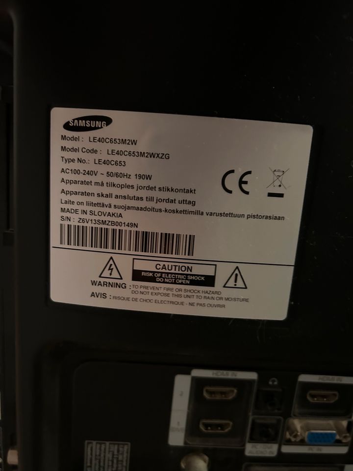 Samsung LED-TV 40 Zoll in Witten