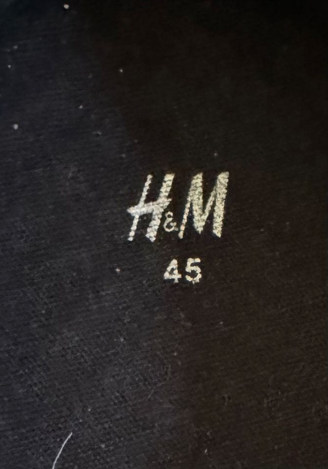 H&M Herren Derbyschuhe / Anzugsschuhe, schwarz Gr. 45 in Hamburg