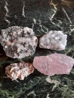 Vier schöne, große Mineralien günstig Bayern - Wolnzach Vorschau