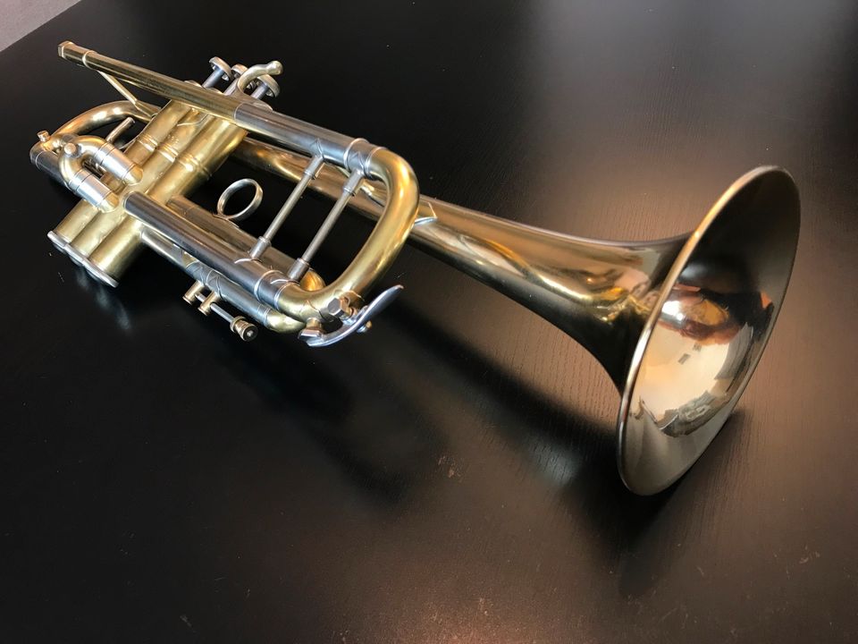 Bach Stradivarius Trompete ML 37G von 1976 unlackiert raw trumpet in München