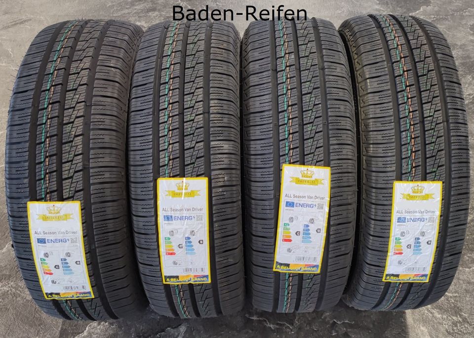 4 Reifen 225/70 R15C 112S Allwetterreifen 225 70 15 Abholung NEU in Rastatt