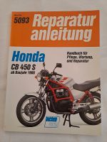 Reparaturanleitung Band-Nr. 5093, Honda CB 450 S, ab Baujahr 1986 Baden-Württemberg - Oftersheim Vorschau