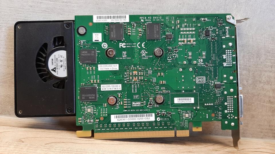 NVIDIA QUADRO K2000 Grafikkarte GK107 GPU 2GB SDRAM GDDR5 in Pegnitz