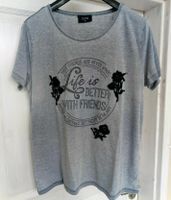Gina T-shirt Shirt L XL 46 bitte Maße beachten  grau blau Nordrhein-Westfalen - Remscheid Vorschau