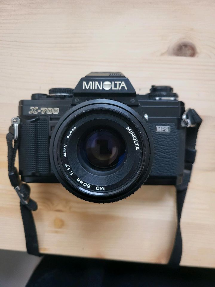 Minolta objektiv MD 50mm 1:1,7 in Glonn