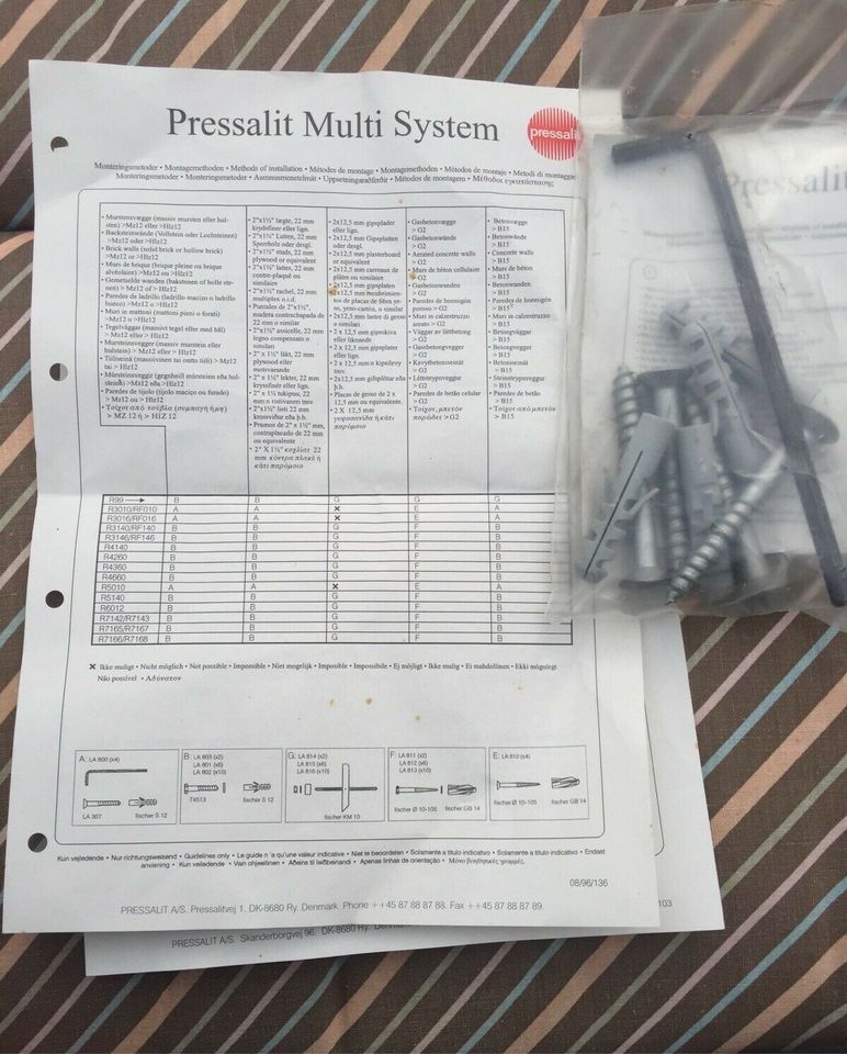 Pressalit Multi System Stützklappgriff Klappgriff Pflege Hilfe in Nusse