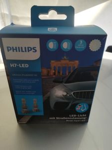 H7 12V 20W Philips Ultinon Pro6000 LED Scheinwerferlampe 5800K in Hessen -  Calden, Ersatz- & Reparaturteile
