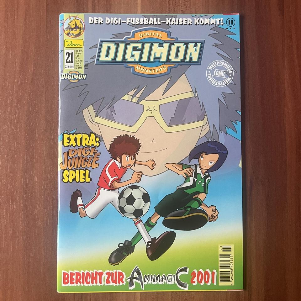 DIGIMON 2. Staffel Comic # 21 DINO Comics 22.08.2001 ohne Beilage in Harsum