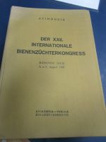 Imkerbuch "Der XXII. Internationale Bienenzüchterkongress" Baden-Württemberg - Haslach im Kinzigtal Vorschau