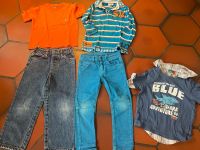 Jungs Outfit 2 Hosen und 3 Shirts Zara, Polo by Ralph Lauren Hessen - Altenstadt Vorschau