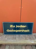 Altes Schild, Kellerbar, Blechschild, Loft, Industrie, Werkstatt Duisburg - Rheinhausen Vorschau