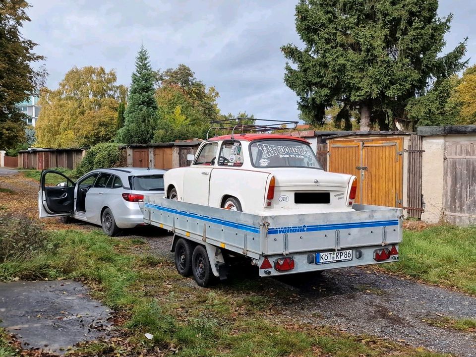 *VERMIETE* Anhänger 4mx2m + Zubehör in Sangerhausen