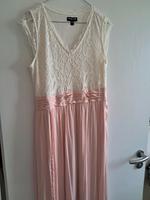Ballkleid Abendkleid Hochzeit Taufe langes Kleid rosa weiß Gr 40 Hessen - Langenselbold Vorschau