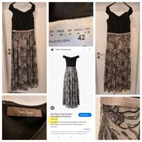 Kleid Vera Mont Cold Shoulder Abendkleid Größe 42, 1x getragen Nordrhein-Westfalen - Paderborn Vorschau