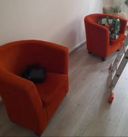 2x Smart Mixit Cocktailsessel orange/rot Stoff 70€ Hessen - Hanau Vorschau
