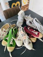 6 Paar Sneaker Gr. 39 Weiß Grün Rot Silber u.a Hifiger Dockers Bayern - Fürth Vorschau