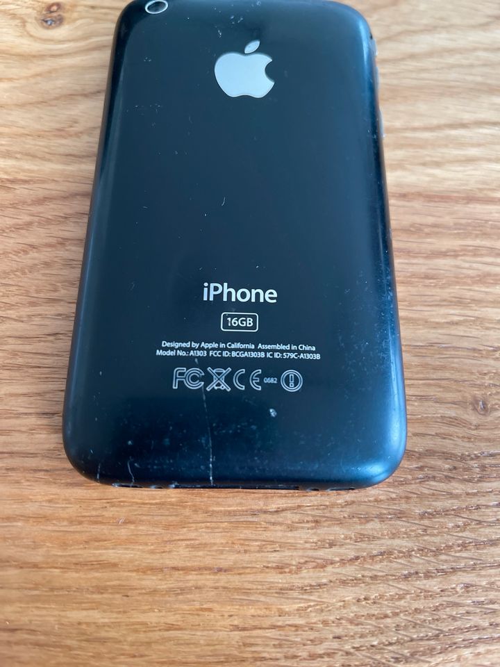 iPhone 3GS, 16 GB, schwarz in Vilshofen an der Donau