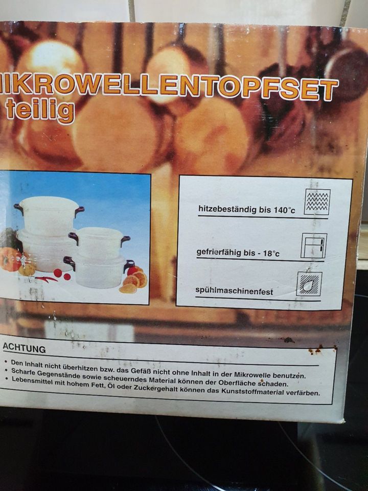 Mikrowellen-Topfset 8teilig in Neunkirchen