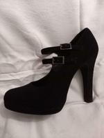 NeuW High Heels Pumps Absatz Schwarz Wildleder Gr 38 Pankow - Französisch Buchholz Vorschau