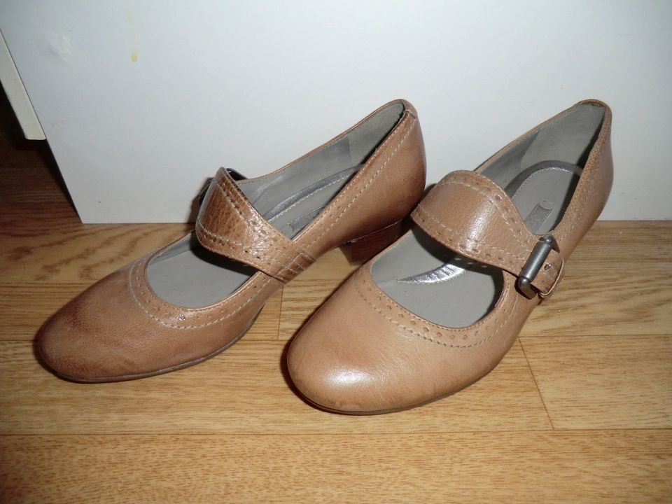 ecco Mary Jane Pumps Spangenpumps Gr. 35 beige hellbraun NEU! in Thüringen  - Nordhausen | eBay Kleinanzeigen ist jetzt Kleinanzeigen