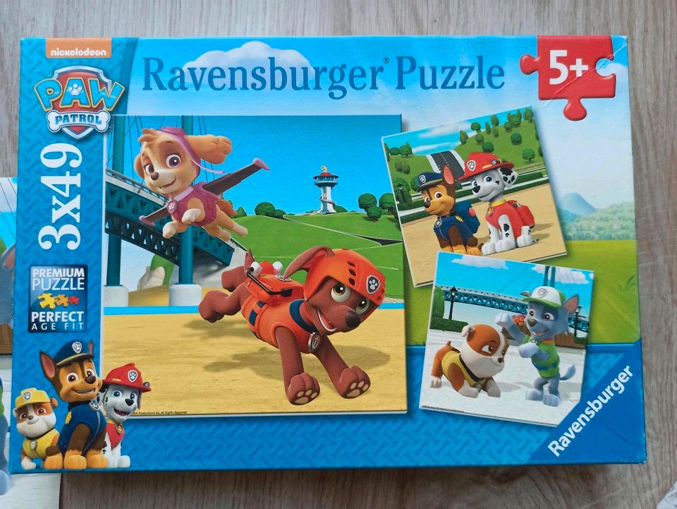 Paw Patrol Puzzle 3x49 in Traunstein
