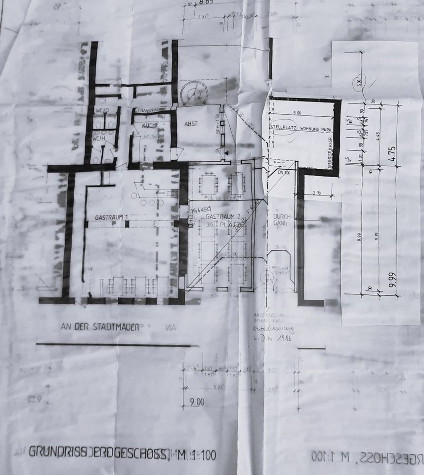 *** Schönes Altstadthaus mit einer Gewerbeeinheit und Wohnung im Herzen von Blieskastel *** in Blieskastel